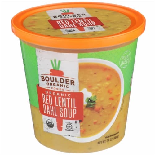 Boulder Organic Foods Gluten Free Lentil Red Dahl Soup