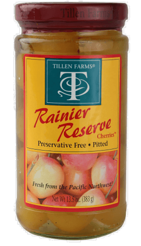 Tillen Farms Rainier Reserve Pitted Cherries