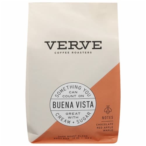Verve Buena Vista Dark Roast Whole Bean Coffee