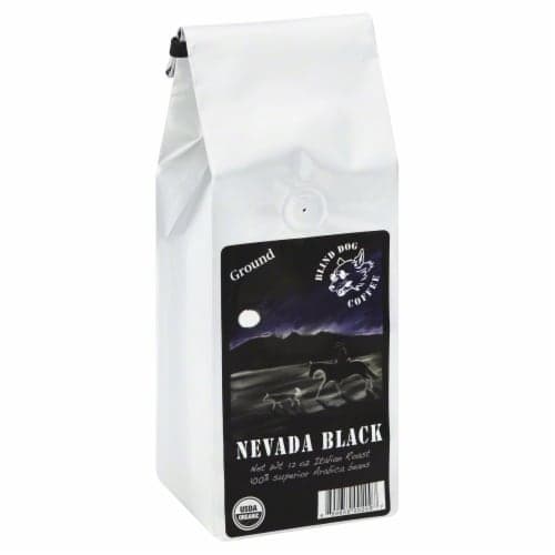 Blind Dog Nevada Black Dark Roast Ground Coffee