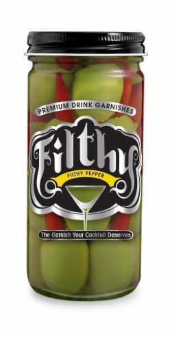 Filthy Piri Pepper Stuffed Olives