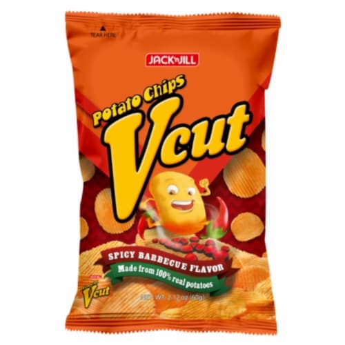 Jack 'N Jill Spicy Barbecue Vcut Potato Chips
