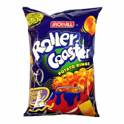 Jack 'N Jill Roller Coaster Cheddar Cheese Flavor Potato Rings