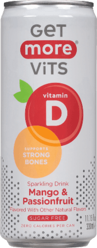 Get More Vits Mango & Passionfruit Sparkling Drink
