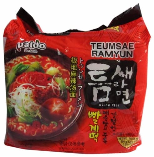 Paldo Teumsae Ramen Noodles