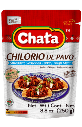 Chata Seasoned Shredded Turkey Thigh Meat