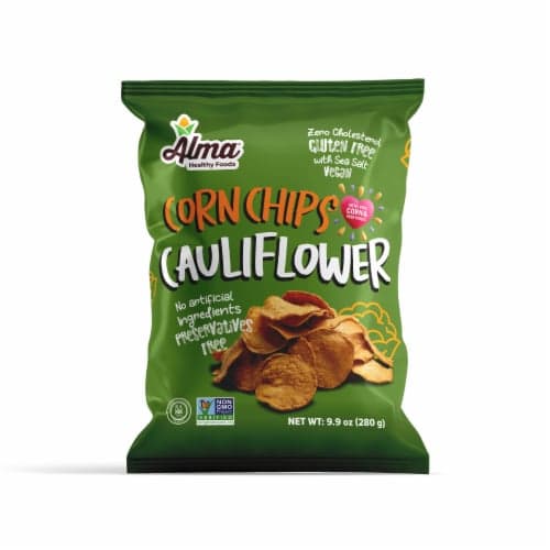 Alma Mini Nacho Chips With Corn & Cauliflower