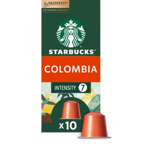 Starbucks Coffee Pods For Nespresso Original Machines Colombia Medium Roast