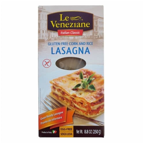 Le Veneziane Gluten Free Lasagna Corn And Rice Pasta