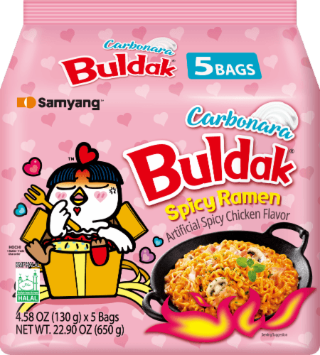 Samyang Buldak Stir-Fried Carbonara Ramen