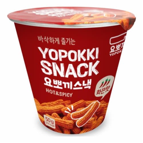 Yopokki Hot & Spicy Cheese Snack
