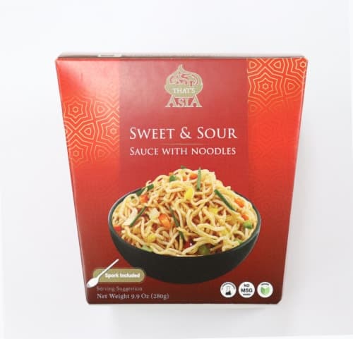 That'S Asia Sweet And Sour Sauce With Noodles