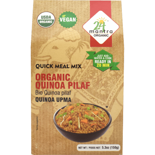 24 Mantra Organic Quinoa Pilaf Quinoa Upma