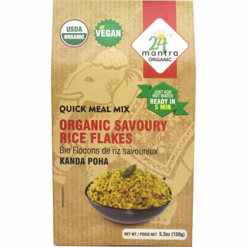 24 Mantra Organic Savoury Rice Flakes Kanda Poha