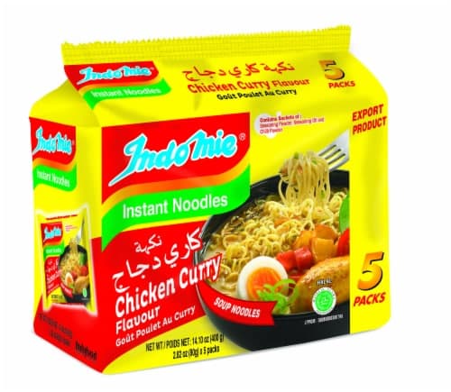 Indomie Instant Chicken Curry Noodles