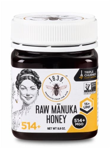 1839 Certified Raw Manuka Honey Umf 15+ Mgo 514+