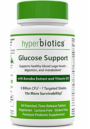 Hyperbiotics Glucose Support Probiotic Supplement Vegetarian
