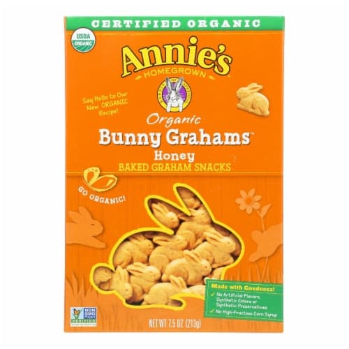 Annie'S Homegrown Bunny Grahams Honey