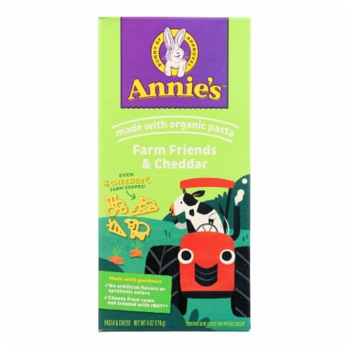 Annie'S Farm Friends & Cheddar Macaroni & Cheese Case Sale