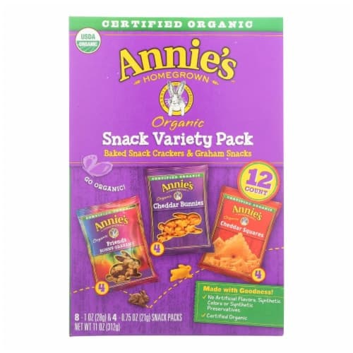 Annie'S Homegrown Snack Pack - Organic - Variety