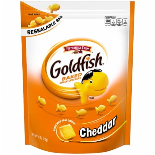 Goldfish Cheddar Baked Snack Crackers