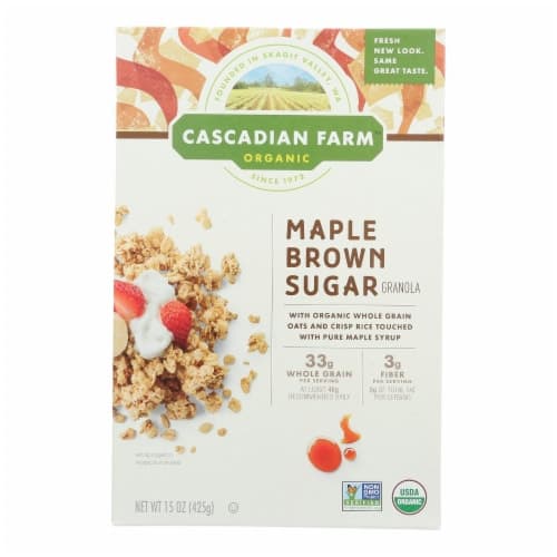 Cascadian Farm Organic Granola Cereal - Maple Brown Sugar