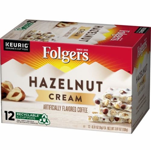 Folgers Hazelnut Cream Coffee K