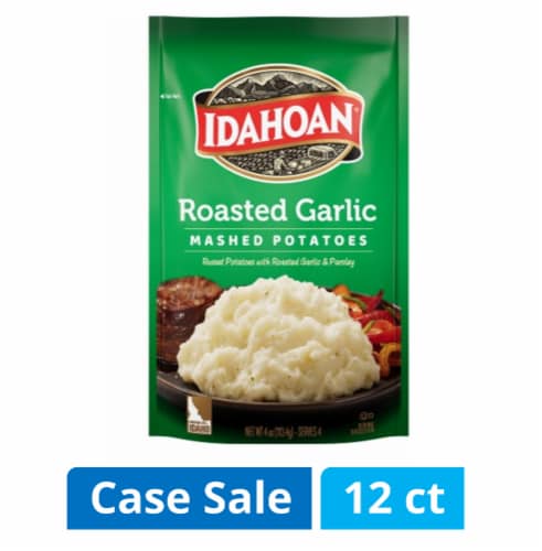 Idahoan Roasted Garlic Mashed Potatoes Case Sale