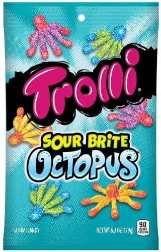Ferrara  Trolli Sour Brite Octopus Gummi Candy