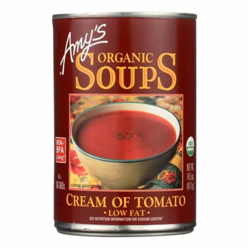 Amy'S - Organic Low Fat Cream Of Tomato Soup