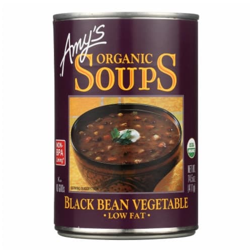 Amy'S - Organic Low Fat Black Bean Soup