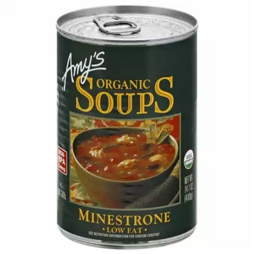 Amy'S - Organic Low Fat Minestrone Soup