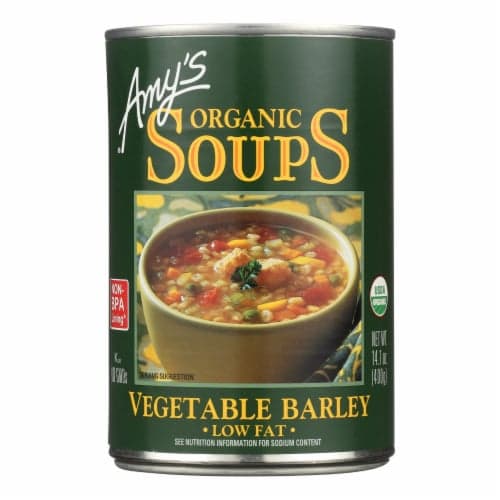 Amy'S - Organic Low Fat Vegetable Barley Soup