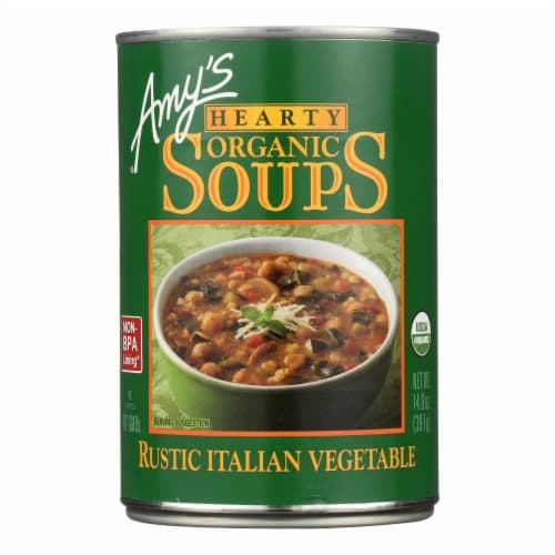 Amy'S - Organic Soup - Vegetarian Hearty Italian