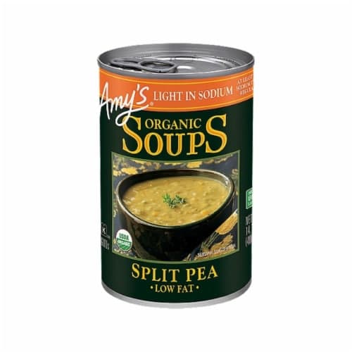 Amy'S Organic Light In Sodium Split Pea Soup