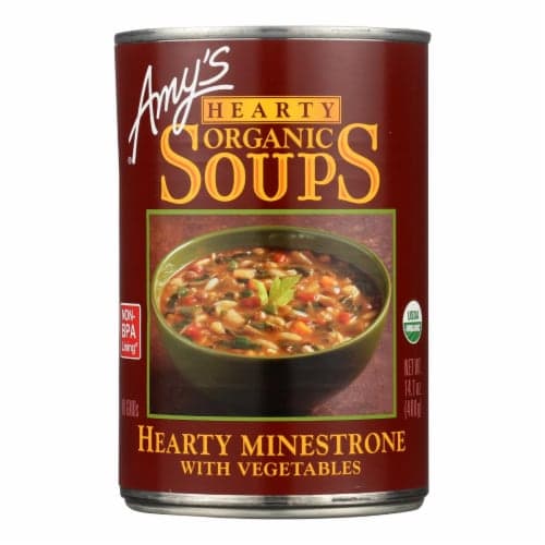Amy'S - Organic Hearty Vegetable Minestrone Soup