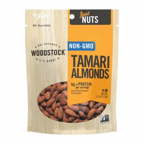 Woodstock Non-Gmo Tamari Almonds