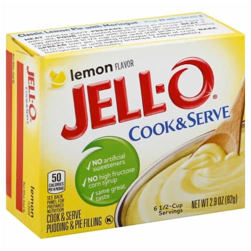 Jello Pudding Lemon Dessert , - 24 Case