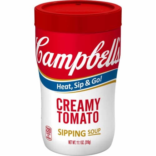 Campbell'S Soup At Hand, Creamy Tomato, Microwavable Cup