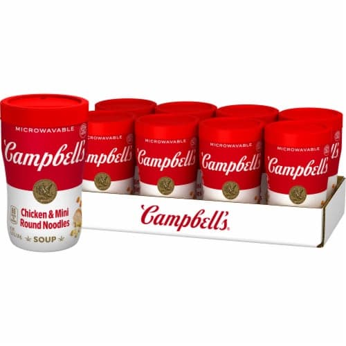 Campbell'S Chicken & Mini Round Noodles Soup