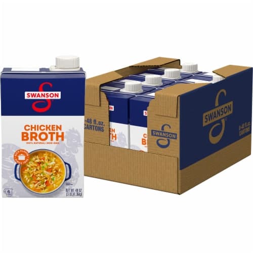 Swanson Chicken Broth Carton
