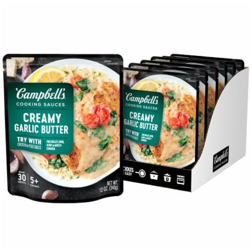Campbell'S Creamy Garlic Butter Chicken Oven Sauce