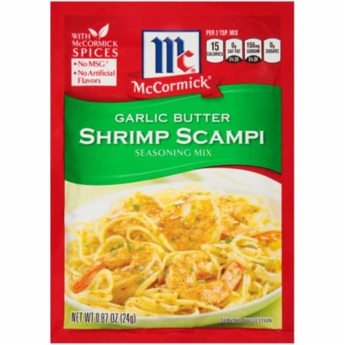 Mccormick Garlic Butter Shrimp Scampi Seasoning Mix