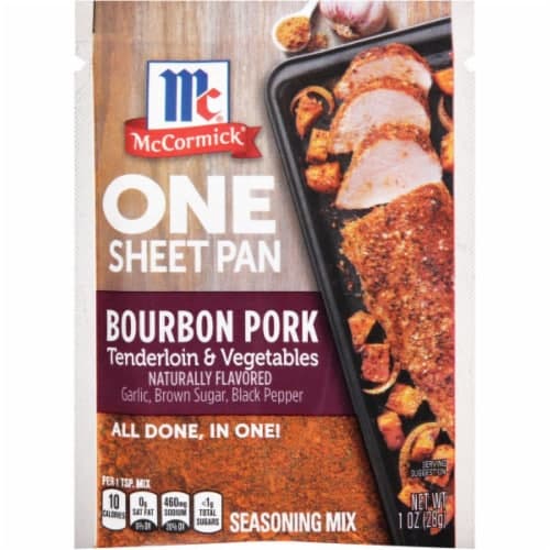 Mccormick Bourbon Pork Tenderloin & Vegetables Seasoning Mix