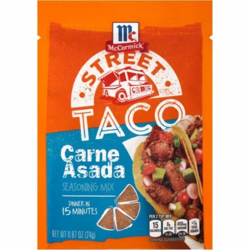 Mccormick Carne Asada Street Taco Seasoning Mix