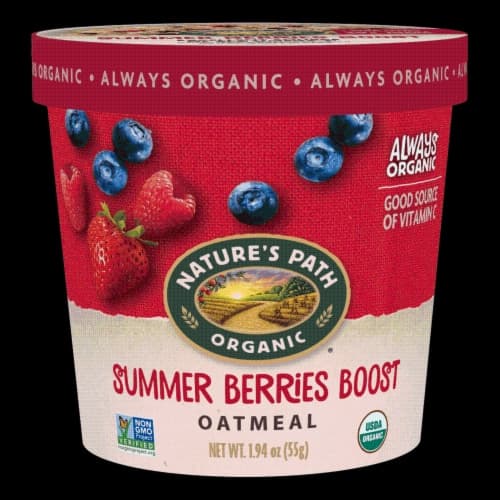 Nature'S Path Organic Summer Berries Boost Hot Oatmeal
