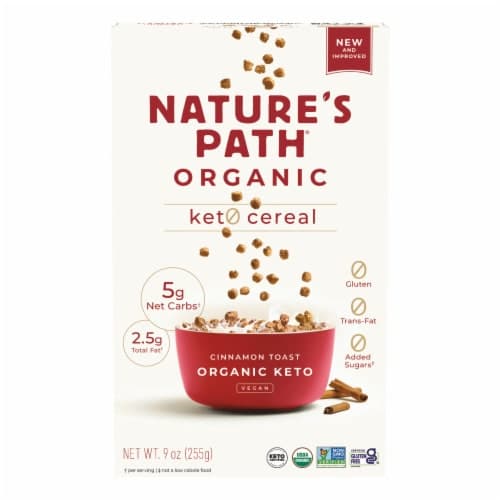 Nature'S Path Organic Cinnamon Keto Cold Cereal