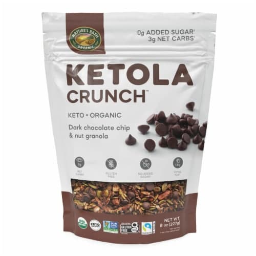 Nature'S Path Ketola Crunch Organic Dark Chocolate Chip Granola Pouch