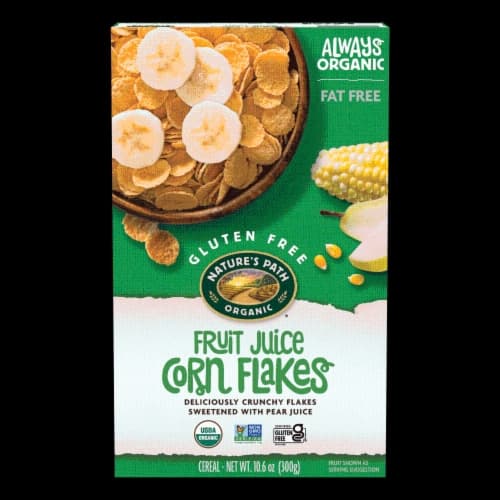 Nature'S Path Organic Gluten Free Fruit Juice Corn Flakes Cereal