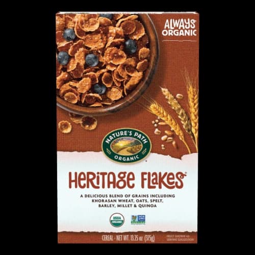 Nature'S Path Organic Heritage Flakes Cereal -Plain